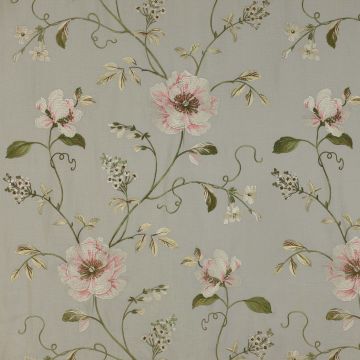 Colefax and Fowler - Evesham Linen - F3707/02 Pink/Green
