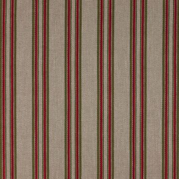 Colefax and Fowler - Burnham Stripe - F3729/02 Red/Green