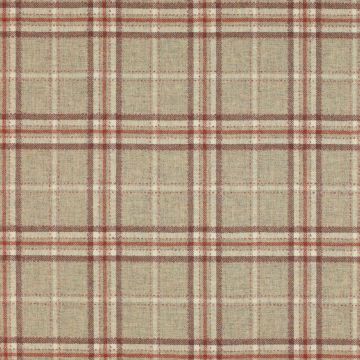 Colefax and Fowler - Kelburn Check - F3830/01 Tomato/Beige