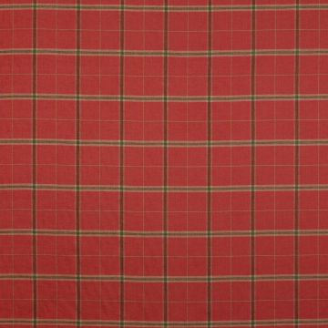 Colefax and Fowler - Woodville Check - F3833/02 Tomato/Green