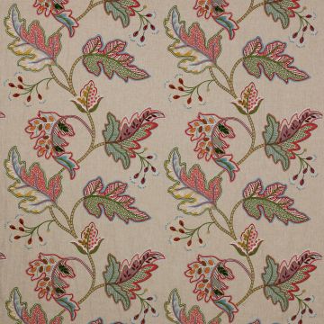 Colefax and Fowler - Kalmar - F4324/02 Tomato/Green