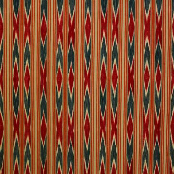 Colefax and Fowler - Khalid Velvet - F4342/01 Red/Blue