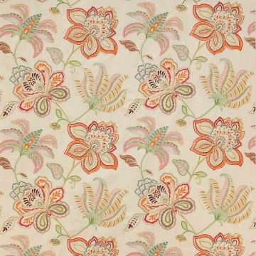 Colefax and Fowler - Oriana - F4614/03 Red/Teal