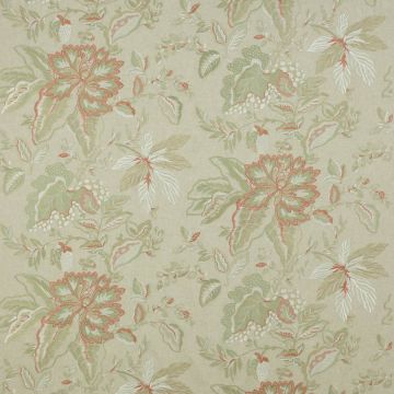 Colefax and Fowler - Sumela - F4615/02 Coral/Leaf