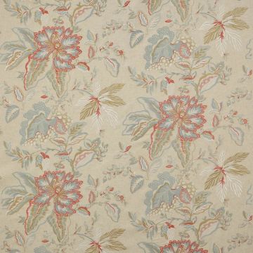 Colefax and Fowler - Sumela - F4615/03 Tomato/Aqua