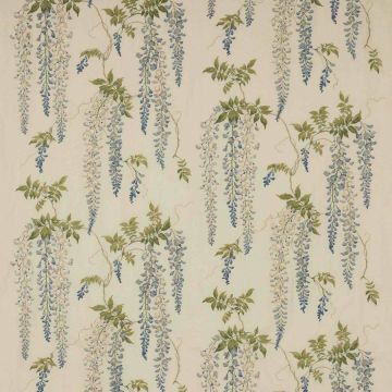 Colefax and Fowler - Seraphina Linen - F4821-02 Blue-Leaf