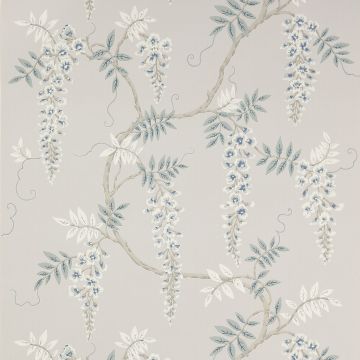 Colefax and Fowler - Jardine Florals - Grayshott - W7005-02 - Silver Blue