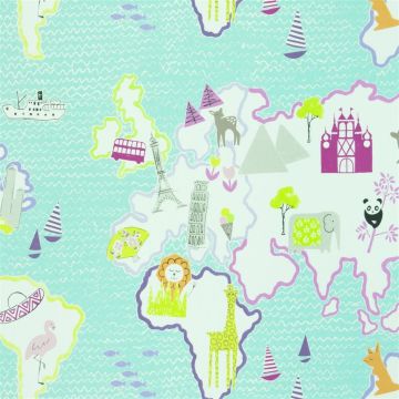 Designers Guild - Around The World - F1825/02 Rose