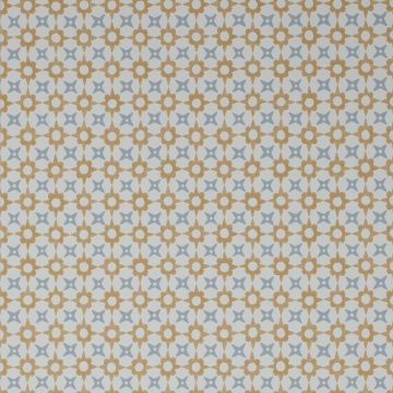 Jane Churchill - Rowan Wallpaper - Tassi Wallpaper - J175W-03 Yellow/Blue