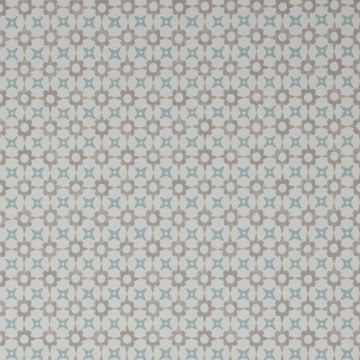 Jane Churchill - Rowan Wallpaper - Tassi Wallpaper - J175W-05 Beige/Aqua