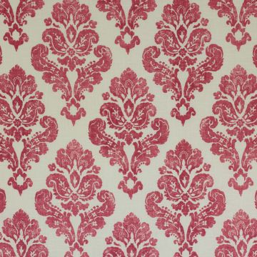 Jane Churchill - Sutton - J376F-01 Red/Cream