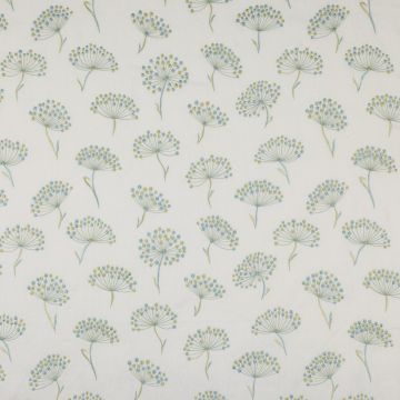 Jane Churchill - Alba Linen - J600F-01 Aqua/Green