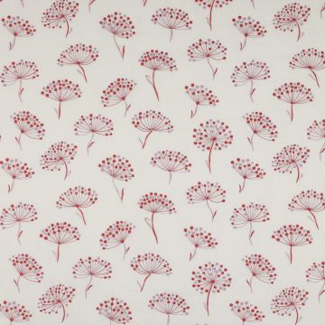 Jane Churchill - Alba Linen - J600F-02 Red/Lilac