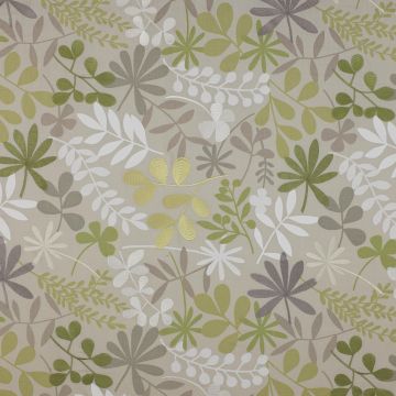 Jane Churchill - Calder Linen - J604F-01 Green/Natural