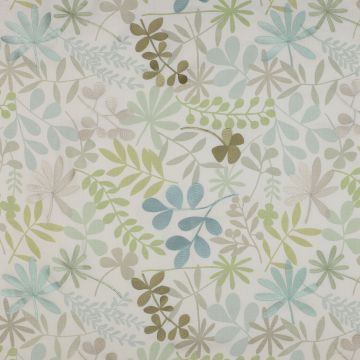 Jane Churchill - Calder Linen - J604F-03 Aqua/Green