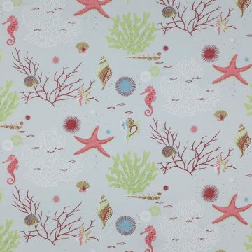 Jane Churchill - Under The Sea - J668F-03 Aqua/Multi