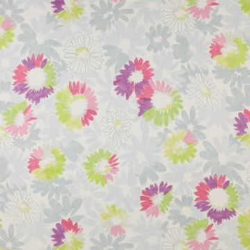 Jane Churchill - Vintage Daisy - J682F-01 Pink/Aqua