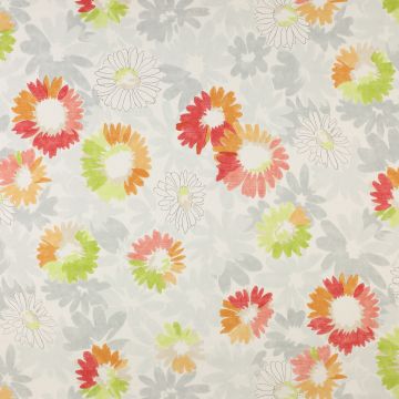 Jane Churchill - Vintage Daisy - J682F-03 Red/Green