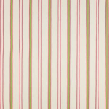 Jane Churchill - Norfolk Stripe - J698F-02 Pink/Green