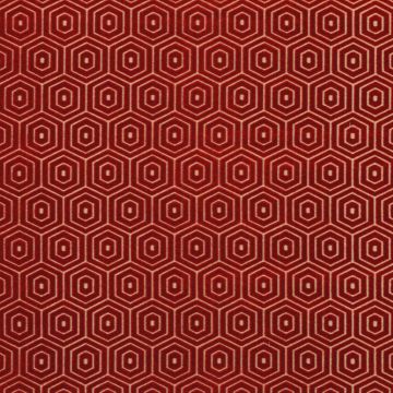 Jane Churchill - Honeycomb - J699F-02 Red