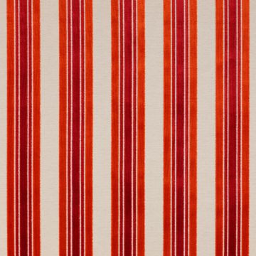Jane Churchill - Rowan Stripe - J701F-02 Red