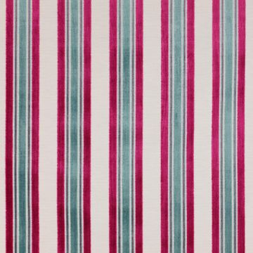Jane Churchill - Rowan Stripe - J701F-07 Pink/Aqua