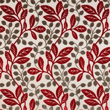 Jane Churchill - Maywood - J704F-01 Red/Stone