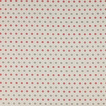 Jane Churchill - Cornelia - J705F-02 Red/Stone