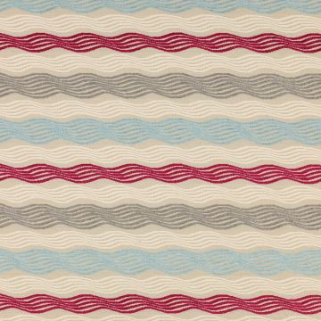 Jane Churchill - Furrow Stripe - J707F-03 Pink/Aqua