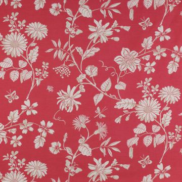 Jane Churchill - Silverley - J710F-01 Red