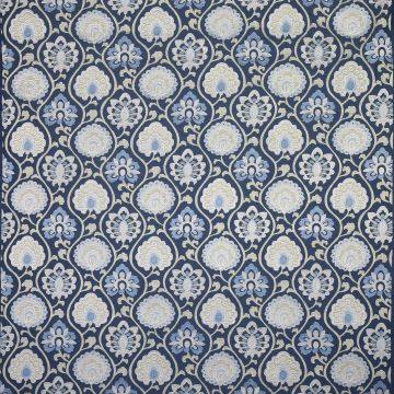 Jane Churchill - Orissa - J723F-01 Blue