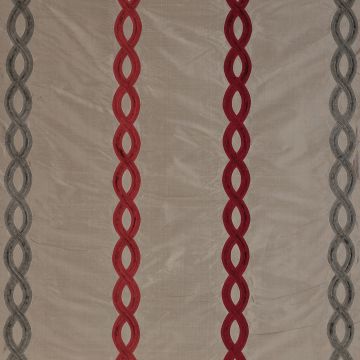 Jane Churchill - Omega - J740F-02 Red