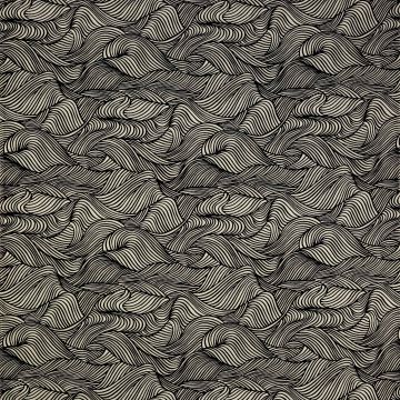 Jane Churchill - Dune - J742F-01 Black