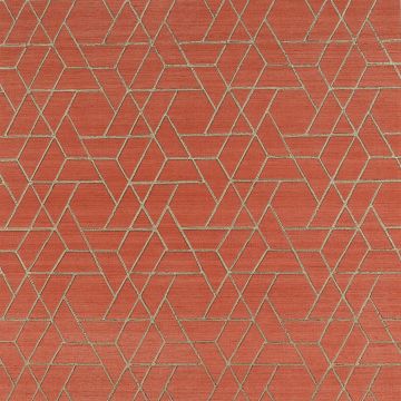 Jane Churchill - Atmosphere V W/P - Zelma Wallpaper - J8008-01 Red