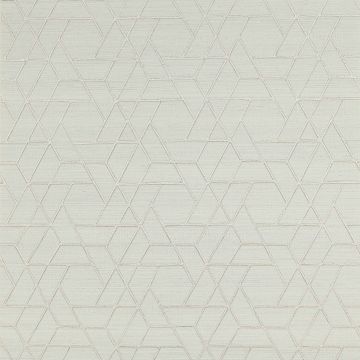 Jane Churchill - Atmosphere V W/P - Zelma Wallpaper - J8008-05 Aqua