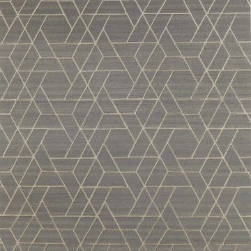 Jane Churchill - Atmosphere V W/P - Zelma Wallpaper - J8008-07 Charcoal