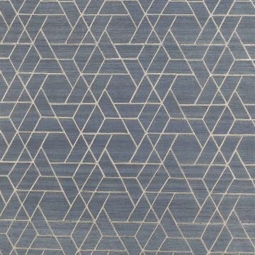 Jane Churchill - Atmosphere V W/P - Zelma Wallpaper - J8008-08 Midnight