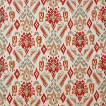 Jane Churchill - Nuri - J878F-03 Red/Orange