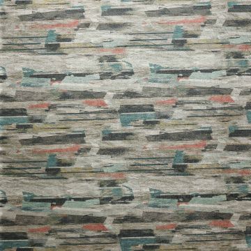 Jane Churchill - Cornelian - J935F-02 Teal/Pink