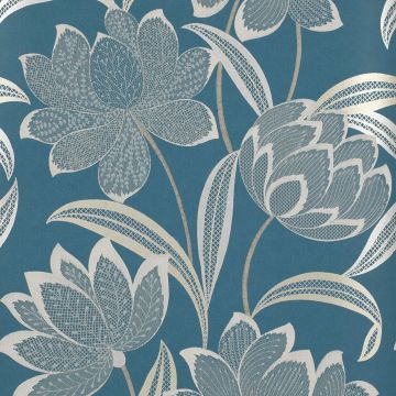 Jane Churchill - Atmosphere Volume I - Zelda - J157W-04 Teal