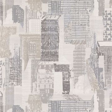 Jane Churchill - Atmosphere Wallpapers Vol III - Cityscape - J171W-02 Neutral