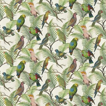John Derian - Parrot and Palm - FJD6022/01 Azure