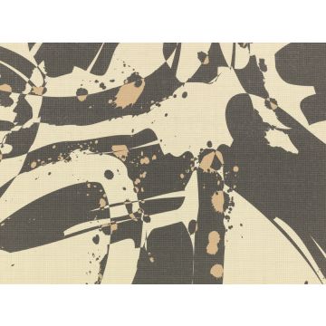 Kirkby Design - Vandal Wall Mural - WK813/02 - Monochrome