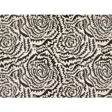 Kirkby Design - Jagged Roses - WK821/01 - Monochrome