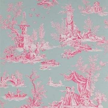 Manuel Canovas - Trianon - Jardin du Luxembourg 3066-03 Rose