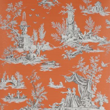 Manuel Canovas - Trianon - Jardin du Luxembourg 3066-04 Abricot