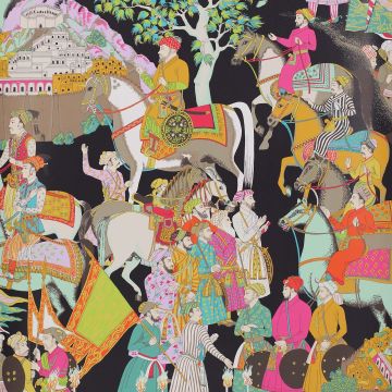 Manuel Canovas - Wallpaper Vol 5 - Dara 3074-03 Noir