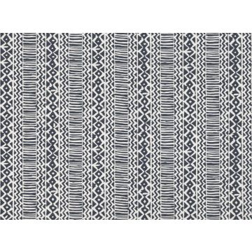 Mark Alexander - Veranda Zigzag - M611/04 - Indigo