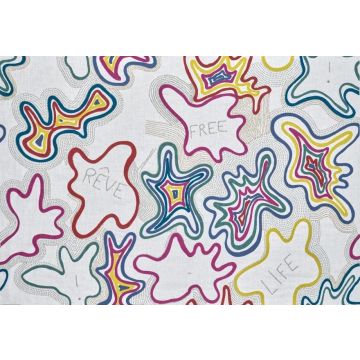 Pierre Frey - Daïkiri - F3873001 Multicolore