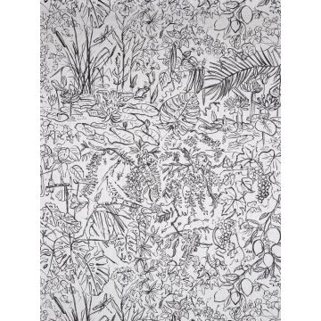 Pierre Frey - Flore - F3908001 Fusain